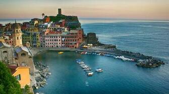 Vernazza Cinque Terre Italy Wallpaper
