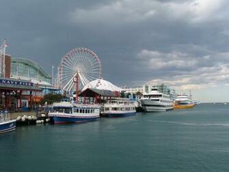 Wallpaper Windows Navy Pier Chicago Il