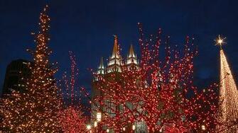 Temple Square Christmas Lights HD Walls Find Wallpaper