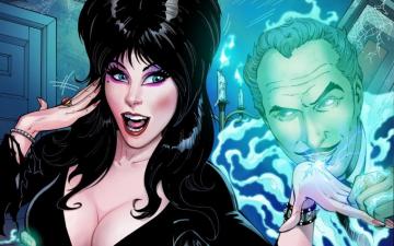 Elvira Teams Up With The Ghost Of Vincent Price In New Comic