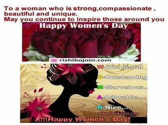 Womens Day Wishes Photo March International Women
