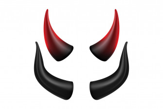Devils Horns Vector Wallpaper