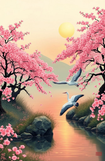 Ukiyo E Wallpaper