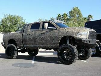 Dodge Trucks Lifted Truck Camo Photo Cool Car Wallpaper