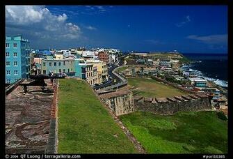 El Morro Puerto Rico Wallpaper San Juan Color
