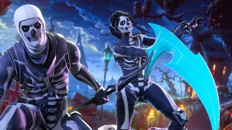 Purple Skull Trooper Wallpaper 4k Tr