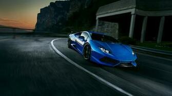 Blue Lamborghini Huracan Wallpaper Stream