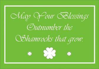 Irish Blessing Printable
