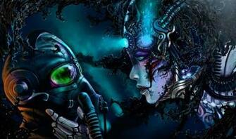 Robot Cyborg Man Wallpaper HD Fantasy 4k Image