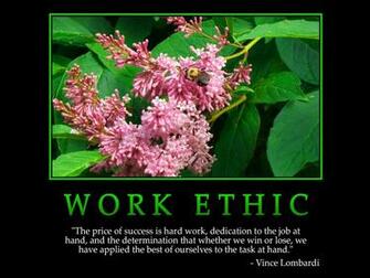 Work Ethic Wallpaper Desktop HD