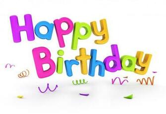 Get 3d Colorful Happy BirtHDay Wallpaper Desktop With