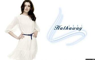 Anne Hathaway Desktop Wallpaper In Widescreen HD