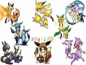 Pokemon Eevee Evolutions Wallpaper Panda