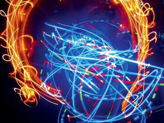 Painting With Light Wallpaper Stock Photos