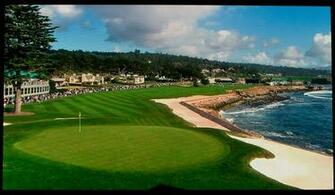 Pebble Beach 18th Hole HDtv Photo Capture