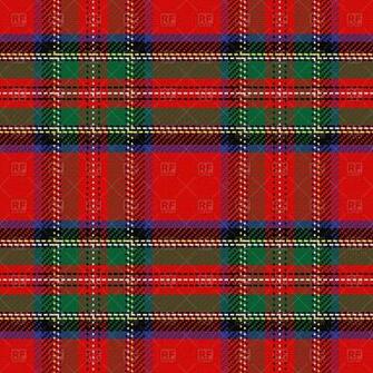 Red Scottish Tartan Background Textures Abstract