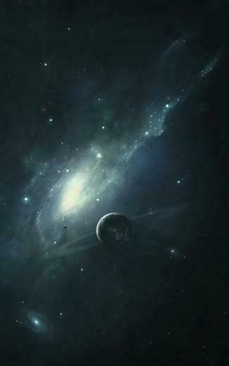 Wallpaper Planet Space Stars Universe Art