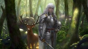 Berserk Femto Griffith Anime Art Fantasy Forest Wallpaper