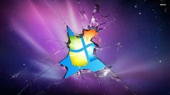 Broken Glass Background 3d Wallpaper