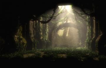 Wallpaper Light Ray Twilight Ornament Ancient Ruin Image For