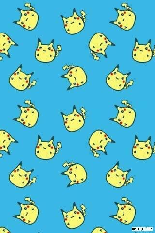 Background Chibi Cute Fondo Imagen Imagenes Pikachu