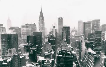Wallpaper Usa United States Winter Manhattan Nyc Snow New