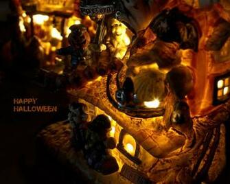 Happy Halloween Wallpaper Stock Photos