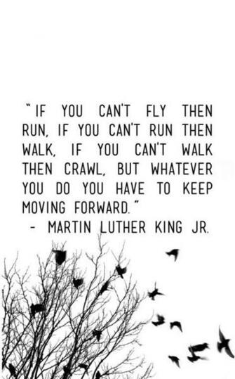January If You Can T Fly Then Run