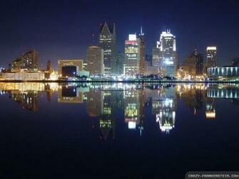 Detroit Skyline Wallpaper