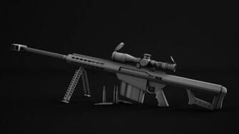 Barrett Cal Sniper Rifle By Bewsii