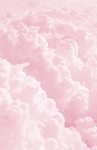 Taste The Clouds Pink Wallpaper Pastel