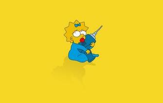Wallpaper The Simpsons Maggie Image For