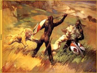 Wallpaper Photo Art Frank Frazetta