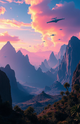 Star Wars Landscape Wallpaper