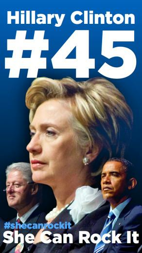 The World Of Hillary Clinton Smartphone Wallpaper