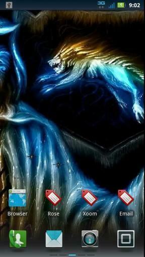 Bigger Mystical Wizard Live Wallpaper For Android Screenshot