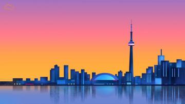 City Sunset Minimalism Reflection Wallpaper HD Desktop And