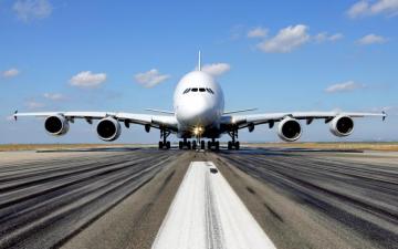 Airbus A A380 Airplane Aircraft Runway