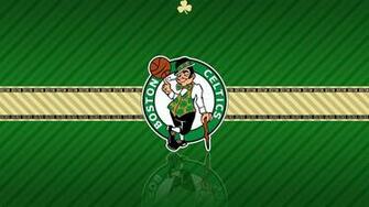 Boston Celtics Team Logo Widescreen HD Wallpaper
