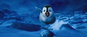 Erik Flies In Happy Feet Two Desktop Wallpaper
