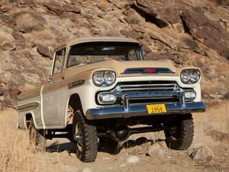 Chevrolet Apache Deluxe Fleetside By Napco Wallpaper
