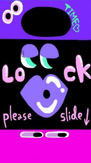 Purple iPhone Lock Screen Girly Wallpaper Things Pinter