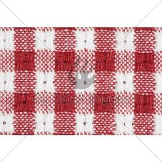 Red And White Gingham Checkered Tablecloth Background Car Interior