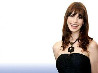 La Bella Actriz Anne Hathaway Con Un Sombrero Wallpaper Fondos Wall