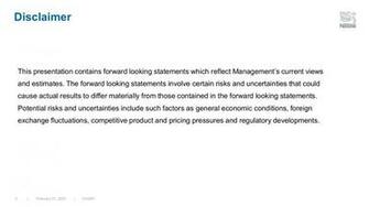 Nestle Investors Presentation S Text Version Fliphtml5
