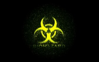 Biohazard Symbol Wallpaper