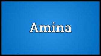 Amina Meaning Graphic Design HD Wallpaper Background