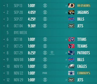 Miami Dolphins Schedule Phin Phanatic A Fan