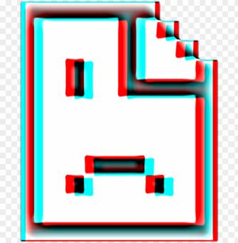 Emoji Glitch Popart Kpop Text Textbox Error Face Png Image With