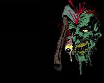 Zombie Computer Wallpaper Desktop Background Id